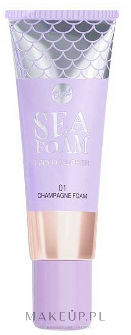 Płynny rozświetlacz do ciała - Bell Sea Foam Highlighter — Zdjęcie 01 - Champagne Foam