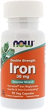 Kapsułki Żelazo, 36 mg - Now Foods Iron  — Zdjęcie N1