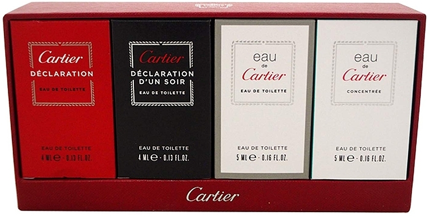 Cartier 4 Piece Gift Set - Zestaw (edt/mini/4*4 ml) — Zdjęcie N1