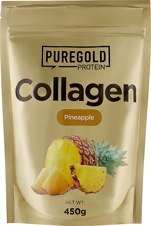 Kolagen z witaminą C i cynkiem, ananas - Pure Gold Collagen Marha — Zdjęcie N2