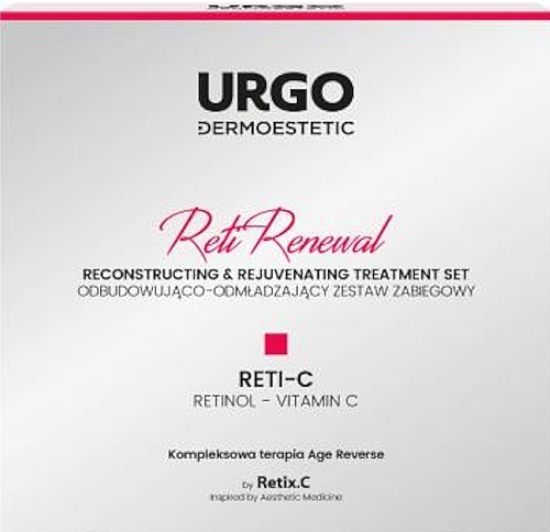 Odbudowująco-odmładzajacy zestaw zabiegowy Reti Renewal - Urgo Dermoestetic Reti Renewal Reconstructing & Rejuvenating Treatment Set  — Zdjęcie N1