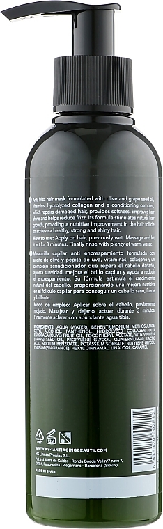 Nawilżająco-odżywcza maska do włosów - KV-1 Green Line Hydrate & Repair Hair Mask — Zdjęcie N2