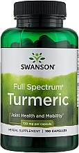 Kup Suplement diety Kurkuma, 720 mg - Swanson Turmeric