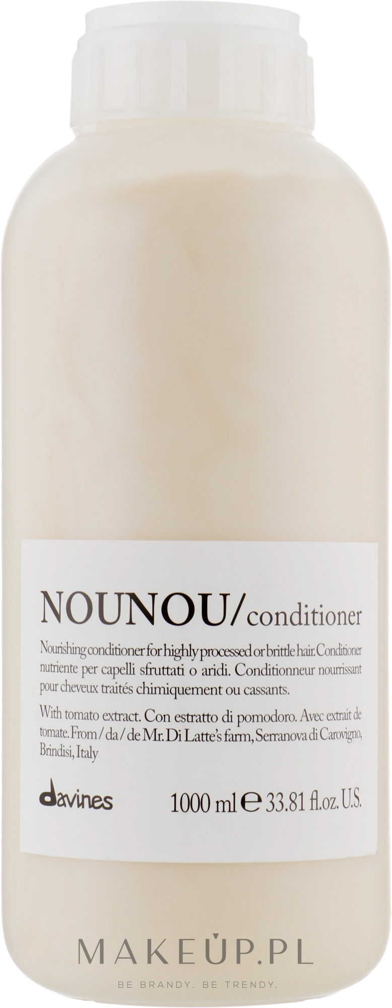 Odżywka wzmacniająca włosy - Davines Nourishing Nounou Conditioner — Zdjęcie 1000 ml