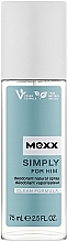 Mexx Simply For Him - Dezodorant w atomizerze dla mężczyzn — Zdjęcie N1