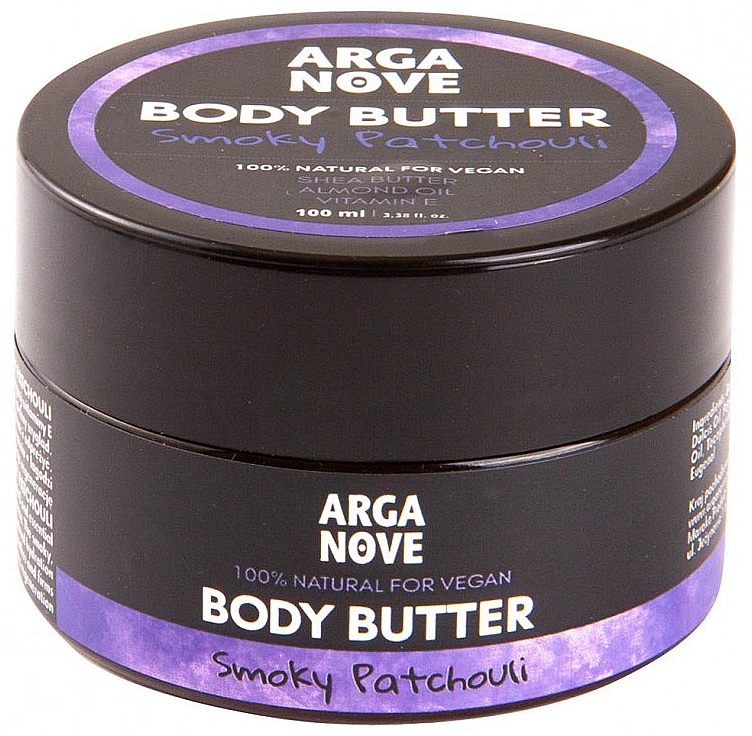 Naturalne masło do ciała Smoky Patchouli - Arganove Body Butter Smoky Patchouli — Zdjęcie N1