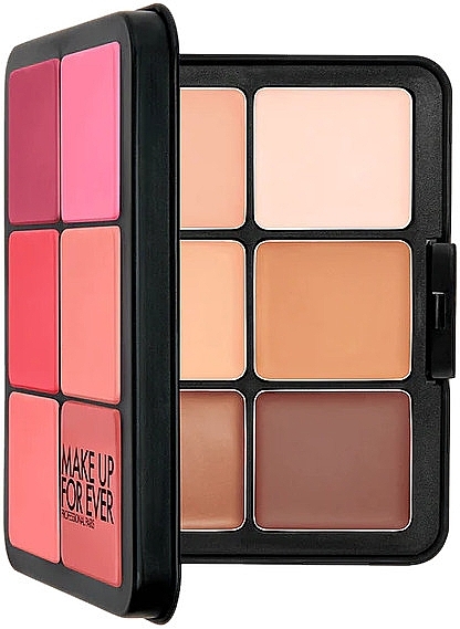 Paleta do makijażu - Make Up For Ever HD Skin Face Essentials Palette — Zdjęcie N1