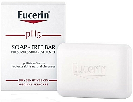 Kup Naturalne mydło na bazie olejów roślinnych - EUCERIN pH5 Solid Soap Mild Cleansing For Sensitive Skin
