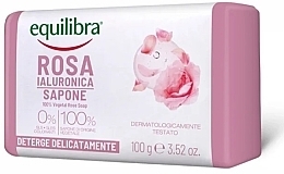 Kup Mydło różane z kwasem hialuronowym - Equilibra Hyaluronic Rose Soap