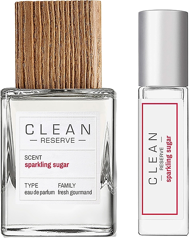 Clean Reserve Sparkling Sugar - Zestaw (edp/30 ml + edp/5 ml) — Zdjęcie N1