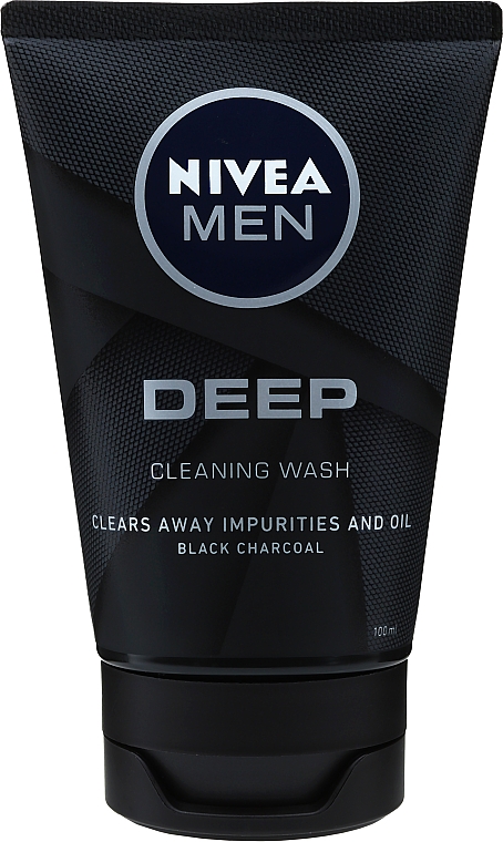 Głęboko oczyszczający żel do twarzy i zarostu z węglem aktywnym dla mężczyzn - NIVEA MEN Cleaning Deep Wash Gel — Zdjęcie N5
