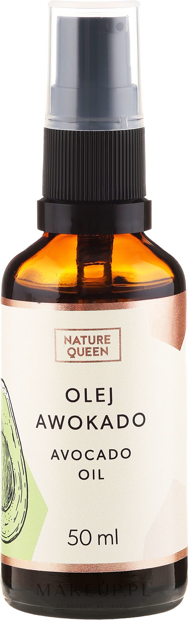 Olej awokado - Nature Queen Avocado Oil — Zdjęcie 50 ml