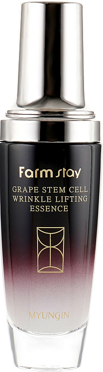 Liftingująca esencja przeciwzmarszczkowa do twarzy - FarmStay Grape Stem Cell Wrinkle Lifting Essence