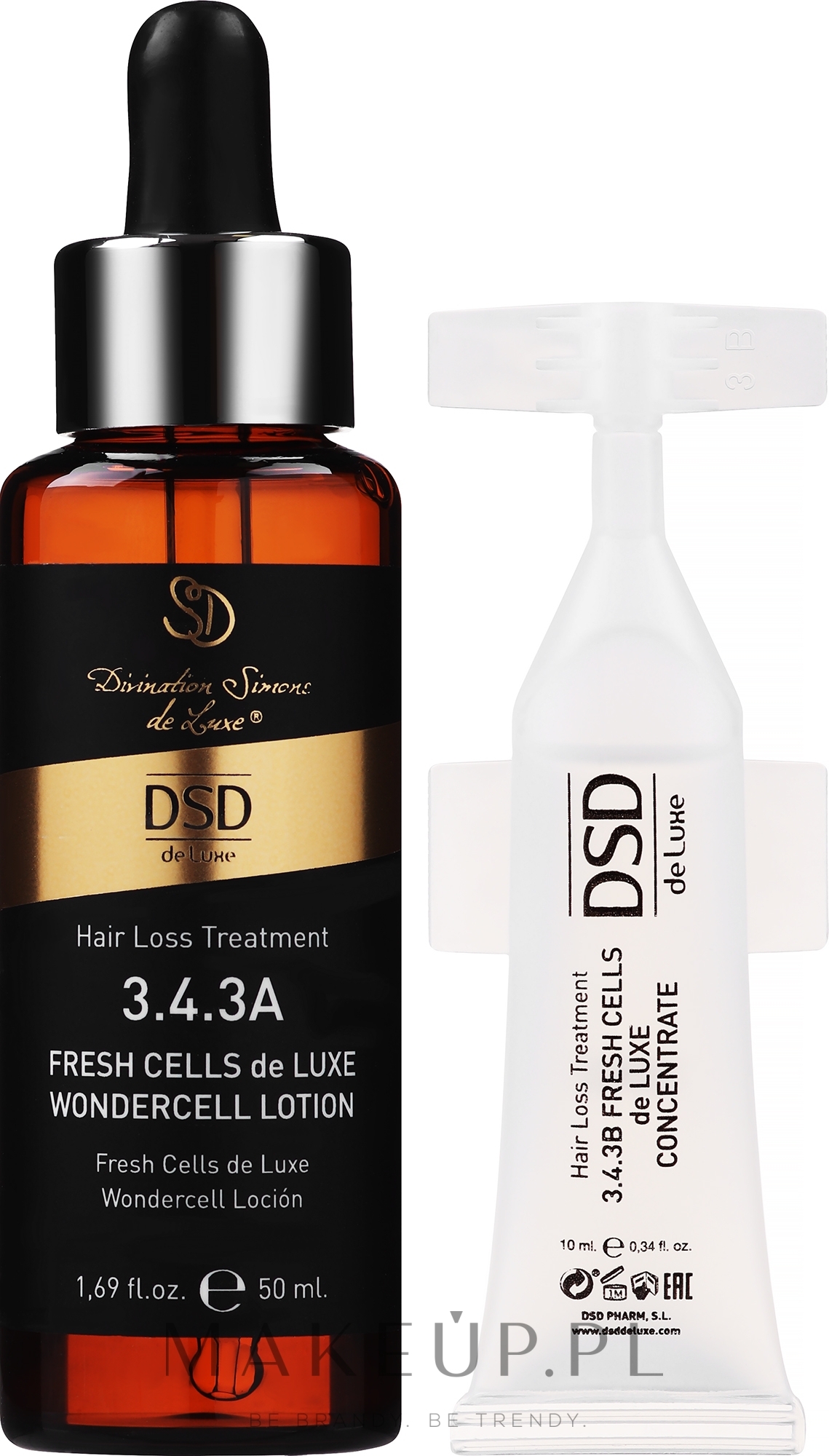 Balsam przeciw wypadaniu włosów - Simone DSD De Luxe Fresh Cells DeLuxe Wondercell Lotion — Zdjęcie 60 ml