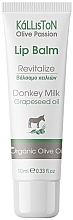 Balsam do ust z oślim mlekiem - Kalliston Lip Balm Revitalize Donkey Milk  — Zdjęcie N1