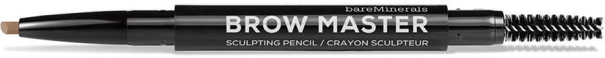 Kredka do brwi ze szczoteczką - Bare Minerals Brow Master Sculpting Pencil — Zdjęcie N1