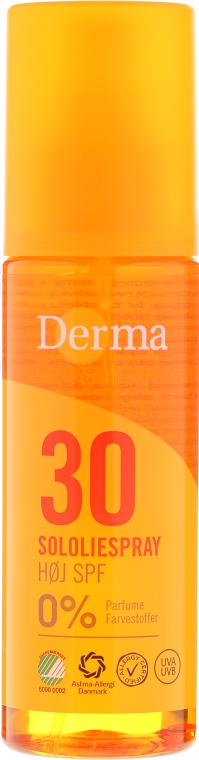 Przeciwsłoneczny olejek do ciała SPF 30 - Derma Sun Sun Oil High — Zdjęcie N2