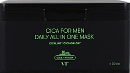Maska do twarzy dla mężczyzn - VT Cosmetics Cica For Men Daily All In One Mask  — Zdjęcie N1