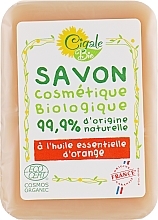 Tonizujące mydło z olejkiem pomarańczowym - La Cigale Bio Soap — Zdjęcie N1