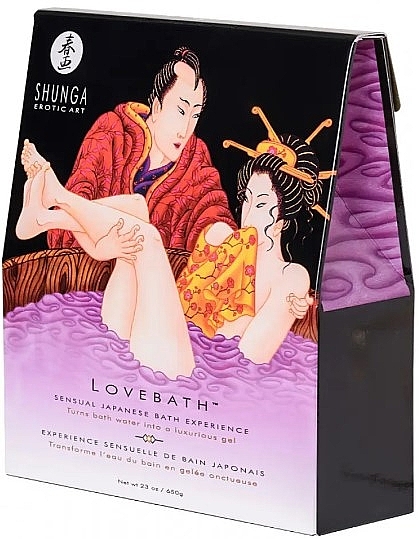PRZECENA! Żel do kąpieli Zmysłowy lotos - Shunga LoveBath Sensual Lotus Bath Gel * — Zdjęcie N1