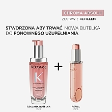 Olejek nabłyszczający do włosów - Kerastase Chroma Absolu Radiance Sublimating Oil Refillable (jednostka zamienna) — Zdjęcie N3