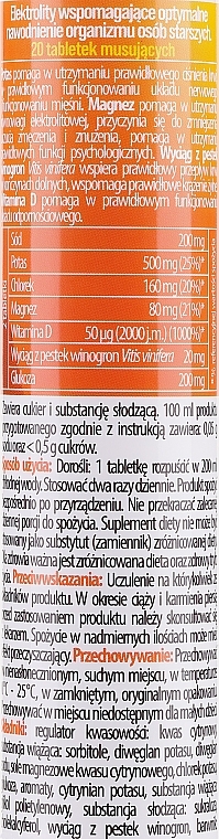 Suplement diety w tabletkach - Aflofarm Hydro Optima Senior D3 — Zdjęcie N2