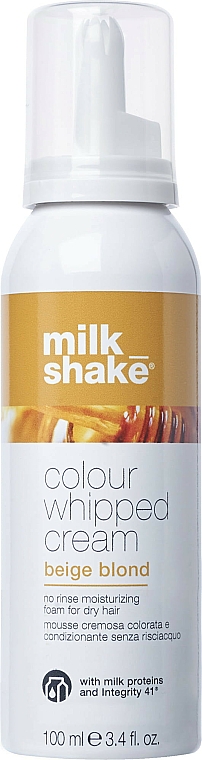 Tonująca pianka do włosów suchych - Milk_shake Colour Whipped Cream