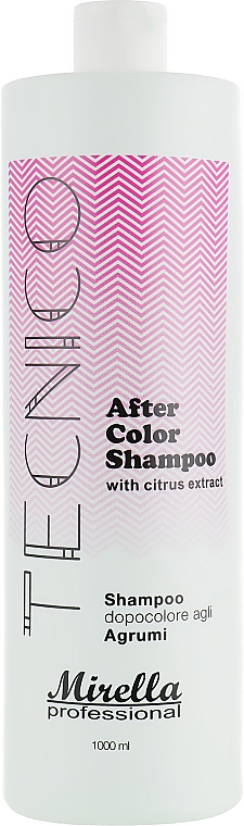 Szampon po farbowaniu z ekstraktem z cytrusów - Mirella Professional Tecnico After Color Shampoo — Zdjęcie N2