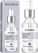 Serum do twarzy z ekstraktem z czarnego kawioru - Hollyskin Caviar Vitalize Serum — Zdjęcie N2