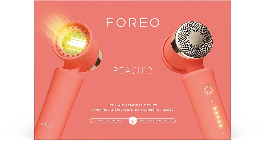 Fotodepilator - Foreo Peach 2 IPL Hair Removal Device Peach — Zdjęcie N2