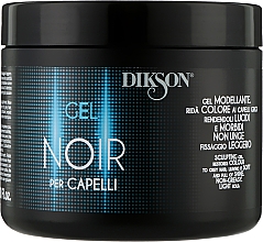 Żel do włosów - Dikson Gel Noir Per Capelli — Zdjęcie N3