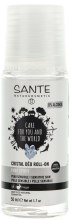 Kup Bezzapachowy dezodorant w kulce do skóry wrażliwej - Sante Body Care Crystal Deo Roll-On