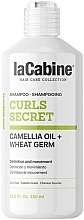 Szampon do włosów z olejem kameliowym i kiełkami pszenicy - La Cabine Curls Secret Shampoo Camellia Oil + Wheat Germ  — Zdjęcie N1