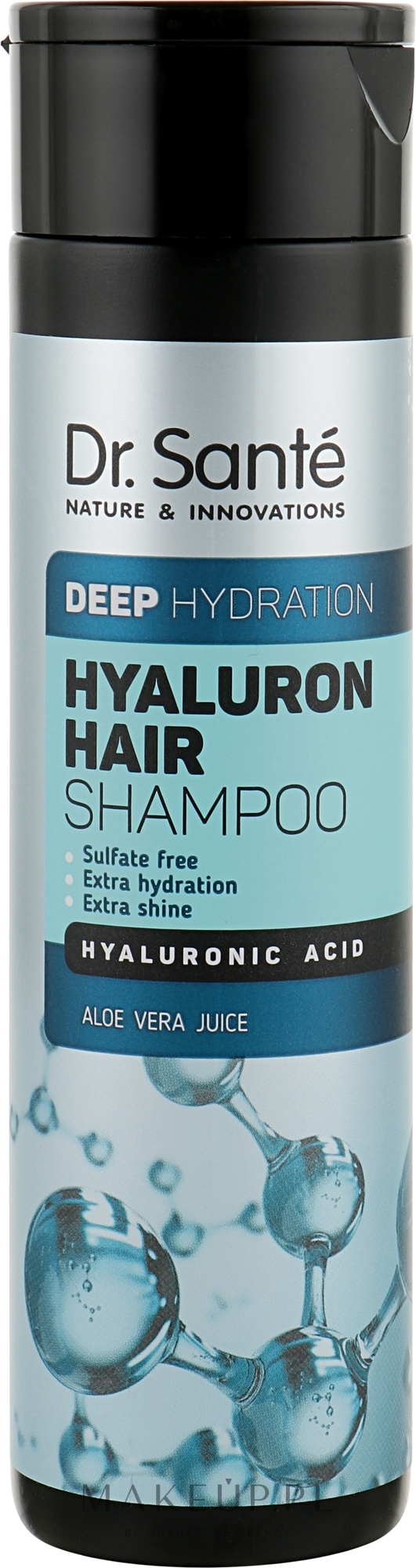 Głęboko nawilżający szampon do włosów - Dr Santé Hyaluron Hair Deep Hydration Shampoo — Zdjęcie 250 ml