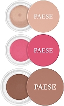 Kup Zestaw - Paese Kiss My Cheeks 01 (highlighter/4g + bronzer/12g + blush/4g)