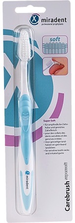 Szczoteczka do zębów - Miradent Carebrush Supersoft Toothbrush — Zdjęcie N1