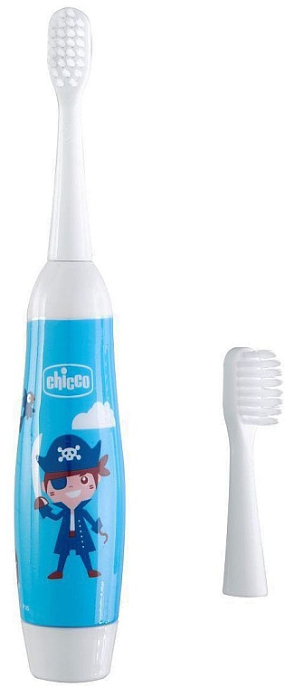 Elektryczna szczoteczka do zębów dla dzieci, niebieska - Chicco — Zdjęcie N7