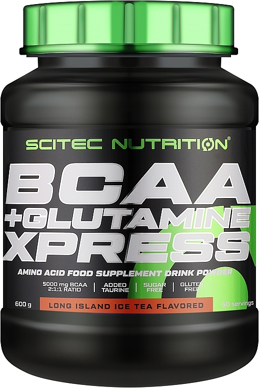 Aminokwasy - Scitec Nutrition BCAA + Glutamine Xpress Long Island Ice Tea — Zdjęcie N1