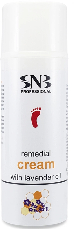 Krem do stóp z propolisem i olejkiem lawendowym - SNB Professional Remedial Foot Cream With Propolis And Lavender Oil — Zdjęcie N1