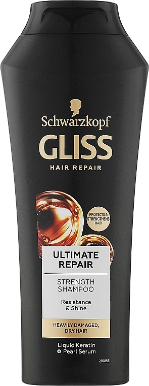 Szampon do włosów zniszczonych i przesuszonych - Gliss Kur Ultimate Oil Elixir Shampoo