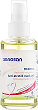 Olejek na rozstępy dla kobiet w ciąży - Sanosan Mama Anti-Stretch Mark Oil — Zdjęcie N2
