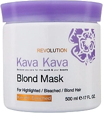 Kup Maska do włosów rozjaśnianych i blond - Kava Kava Blond Mask for Highlighted Bleached and Blond Hair