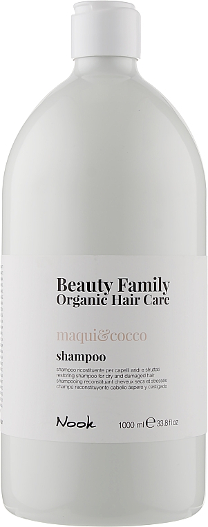 Szampon do włosów suchych i zniszczonych - Nook Beauty Family Organic Hair Care — Zdjęcie N1