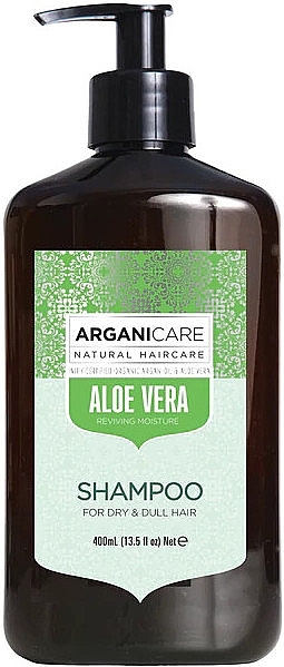 Zestaw - Arganicare Aloe Vera Set (shm 400 ml + cond 400 ml) — Zdjęcie N2