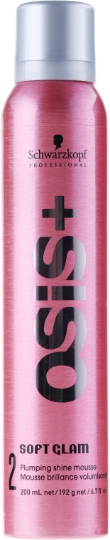 Utrwalająco-nabłyszczająca pianka do włosów - Schwarzkopf Professional Osis+ Glamination Plumping Shine Mousse — Zdjęcie N1