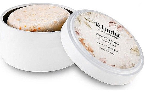 Podchmielona kostka szamponowa - Velandia Solid Shampoo — Zdjęcie N1