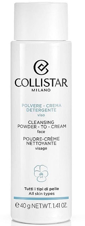 Oczyszczający puder-krem do twarzy - Collistar Cleansing Powder-To-Cream — Zdjęcie N1