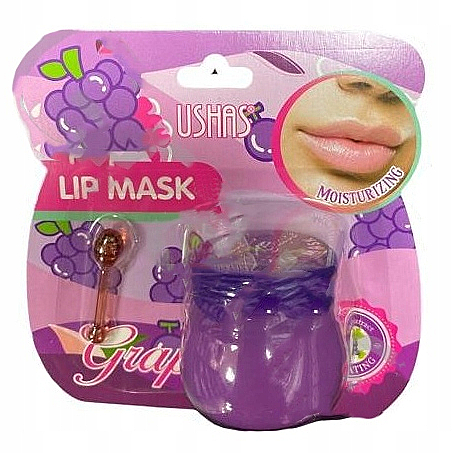Maska-balsam do ust Winogrona - Ushas Lip Mask Grape — Zdjęcie N1