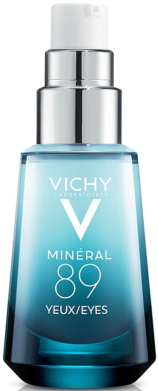 Wzmacniający i wypełniający hialuronowy booster do okolic oczu - Vichy Mineral 89 Yeux