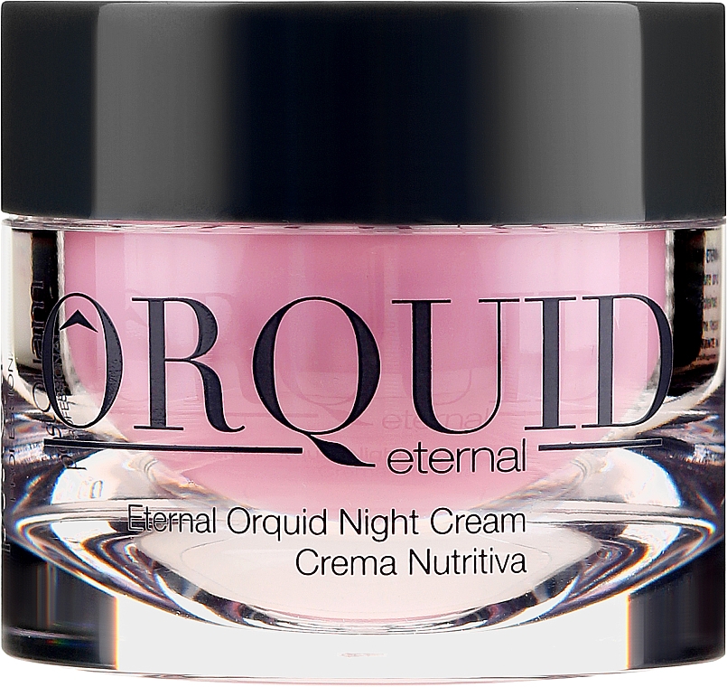 Nawilżający krem do twarzy na noc z ekstraktem z orchidei - PostQuam Orquid Eternal Moisturizing Night Cream — Zdjęcie N2